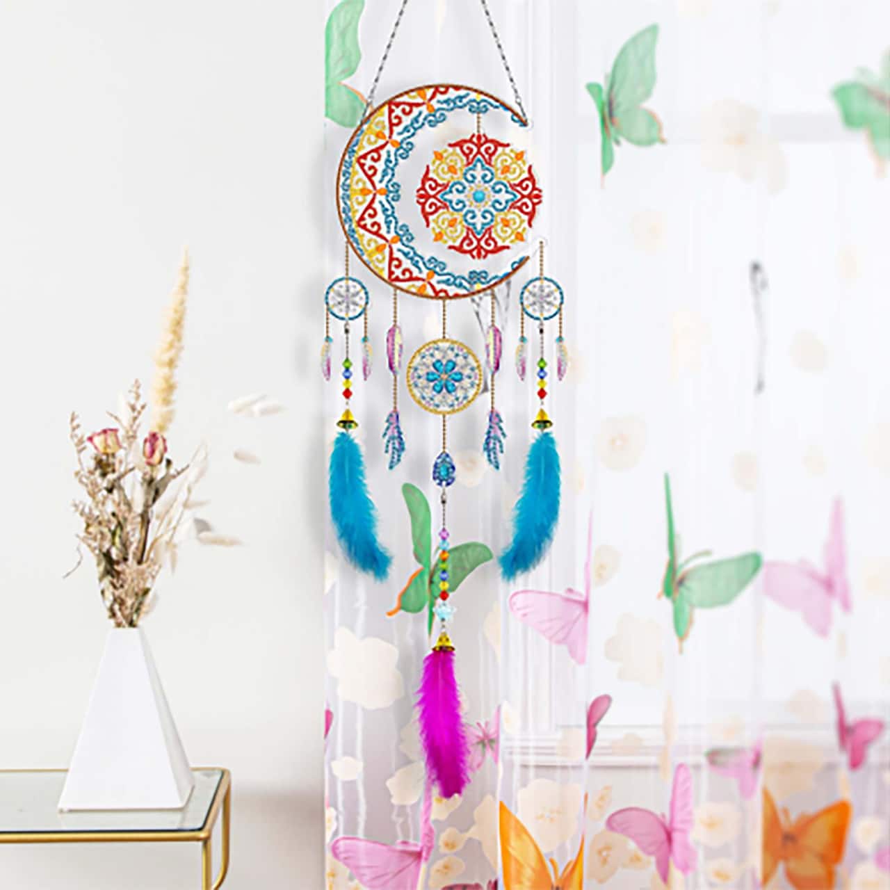 Sparkly Selections Moon Dreamcatcher Diamond Painting
